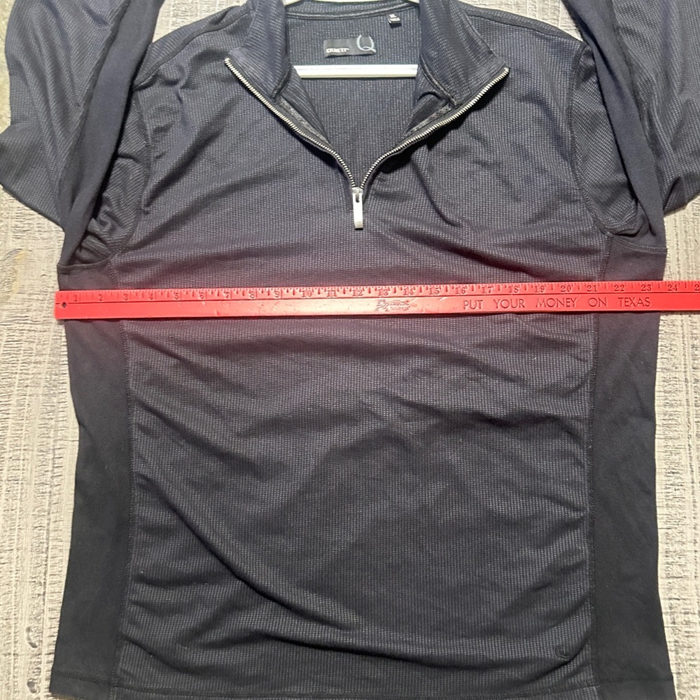 Black Quarter-Zip Pullover - image 5